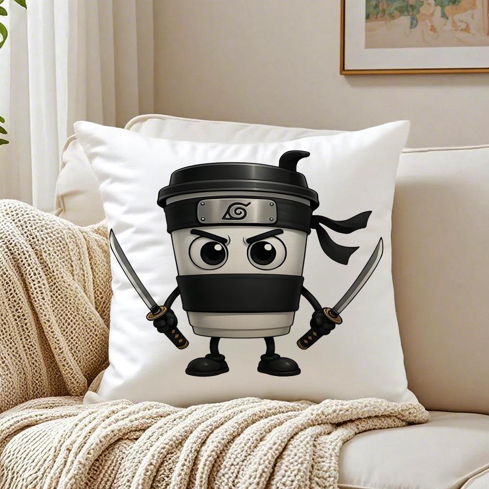 Iitalians Bbrainrot Creative Cushion Cover Plush Decorative Pillow Case With Hidden Zipper Cutecore Room Decor For Home