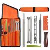 All-In-One Chainsaw Sharpening Kit Multi-purpose Universal Chainsaw Maintenance Kit Versatile Durable Chainsaw File Set