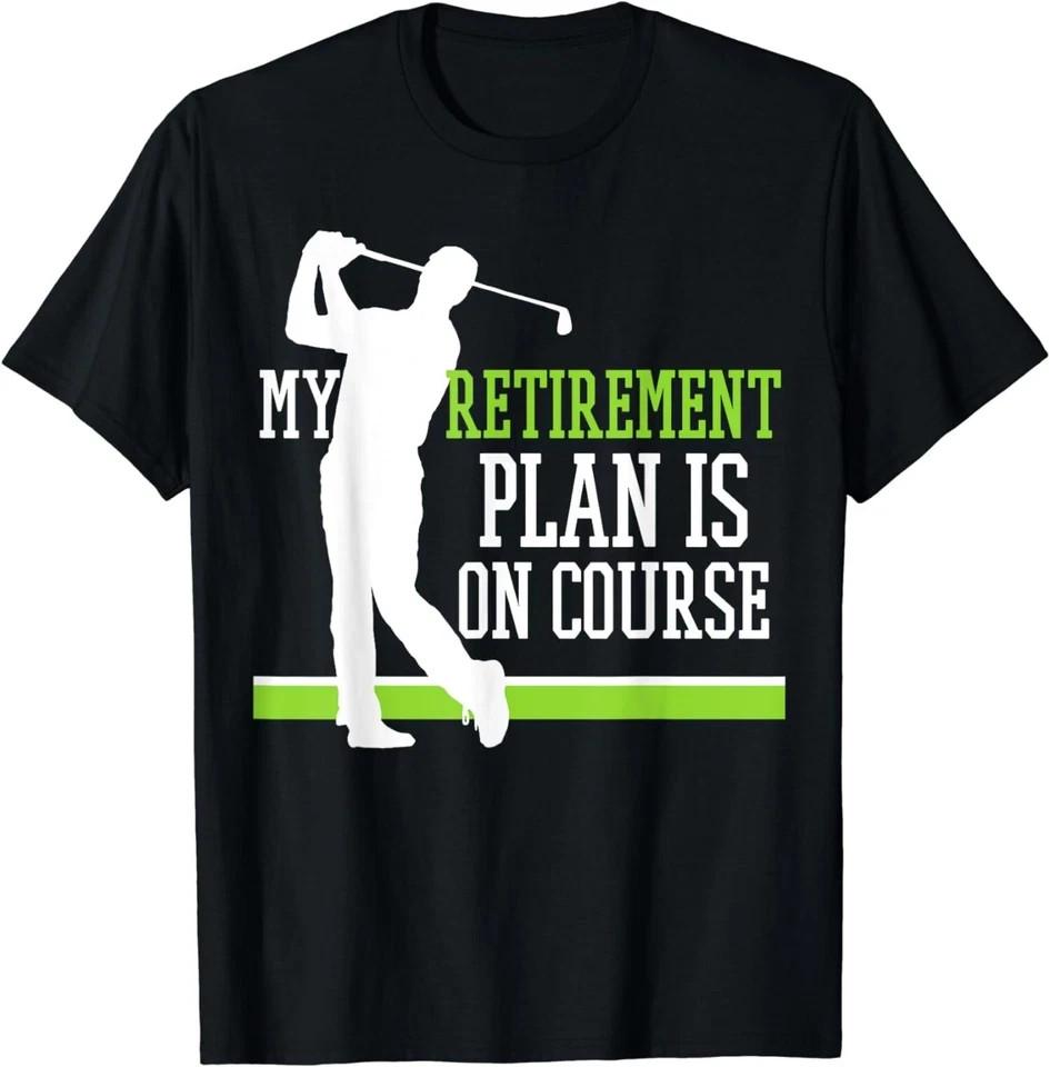 My Retirement Plan Is On Course Sport Golf Gift Unisex T-Shirt S разноцветный