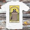 King Of Trash Raccoon Tarot Card T Shirt B1000