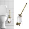Upgrades Badebürsten-Organizer Starker Toilettenbürstenhalter Antik Inspirierte Dekorationen & Rutschfest Haushalts-Essential