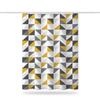 Shower Curtains 180Cm Geometric Simple Bathroom Curtain Modern Style Polyester Fabric With Hooks Bath Decor 71 Inches Waterproof