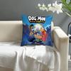 Comic Cartoon D-Dogmans Kissenbezug Sofa Dekorative Zuhause Doppelseitiger Druck Plüsch Quadratische Wurfkissenbezüge Kissen Dekor Bezug