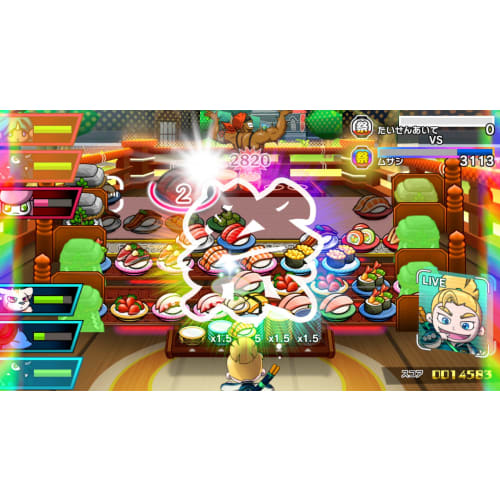 super rotating sushi striker the way of sushido - switch