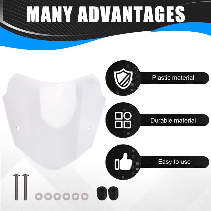 A16P-Motorcycles Windshield Windshield For Suzuki SV650X Wind Deflector For Suzuki SV650X