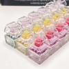 Transparency High Decompression Button Mechanical Keyboard Pinch Music Finger Boring Decompression Button Vent Keychain