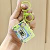 Recordable Retro Tape Recorder Keychain Recording Music Box Pendant  Backpack Pendant