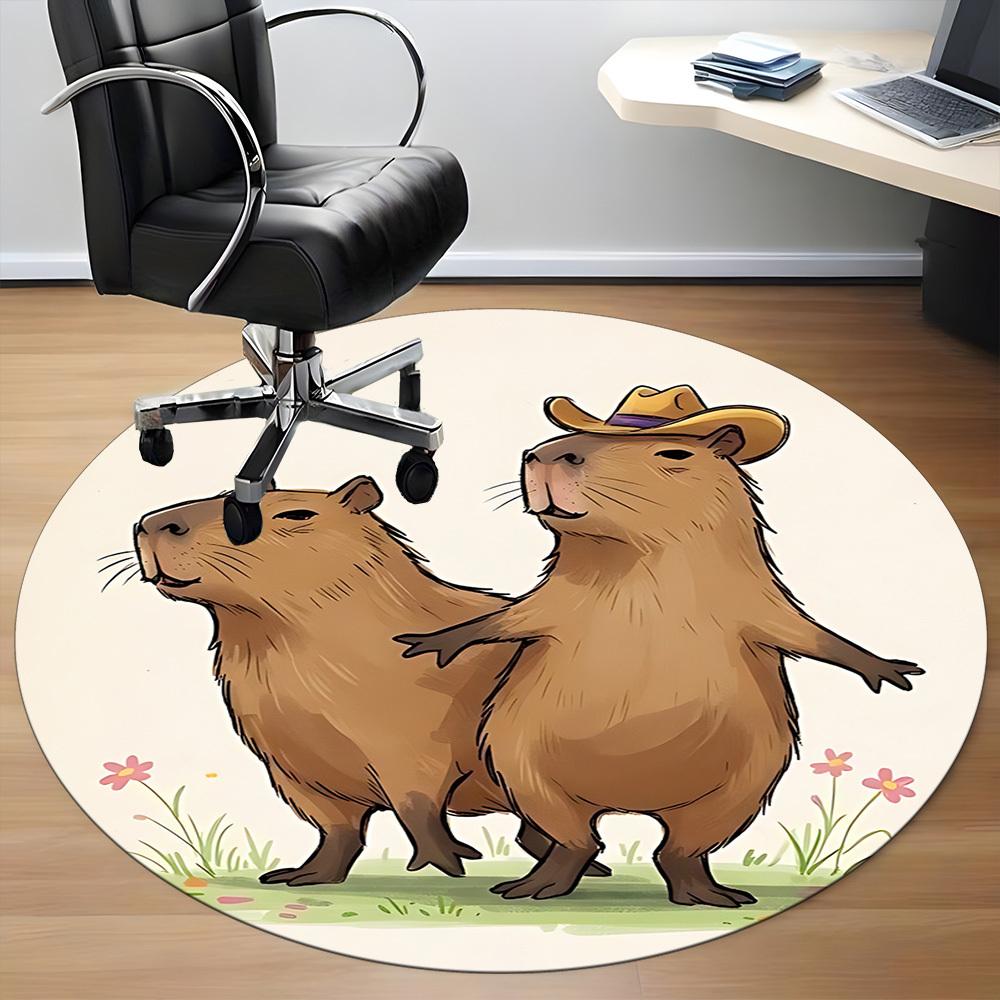 1 Stück Wasserschwein, Cowboyhut Stuhl Teppich für Büro, Weiche Flanell Decke Matte, Perfekt für Büro, Feiertags Party Dekoration Wahl yy260209002