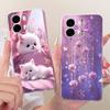 For OPPO A6s CPH2789 Cute Flower Butterfly Cat Painted Case For Oppo A6S 5G Soft Silicone TPU Phone Cases