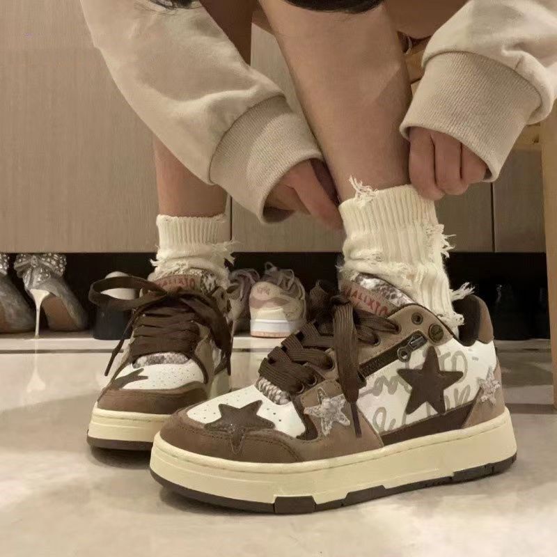 Women Skateboarding Shoe Denim Green Star Sneakers Female Luxury Shoes Outdoor Shoes Women Rubber Zapatos Mujer Vulcanized Shoes