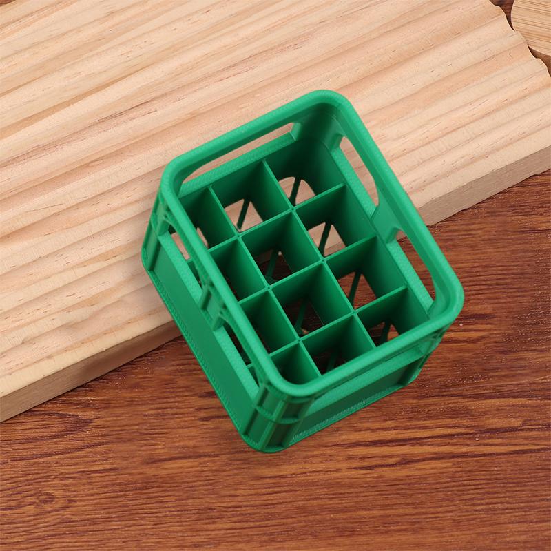 Коробка для хранения батареек, напечатанная на 3D-принтере, Сделай сам, Ящик для пива Нет. 5 Аа Нет. 7 Отсек для батареек ААА, штабелируемая корзина для хранения green 12 pcs AA