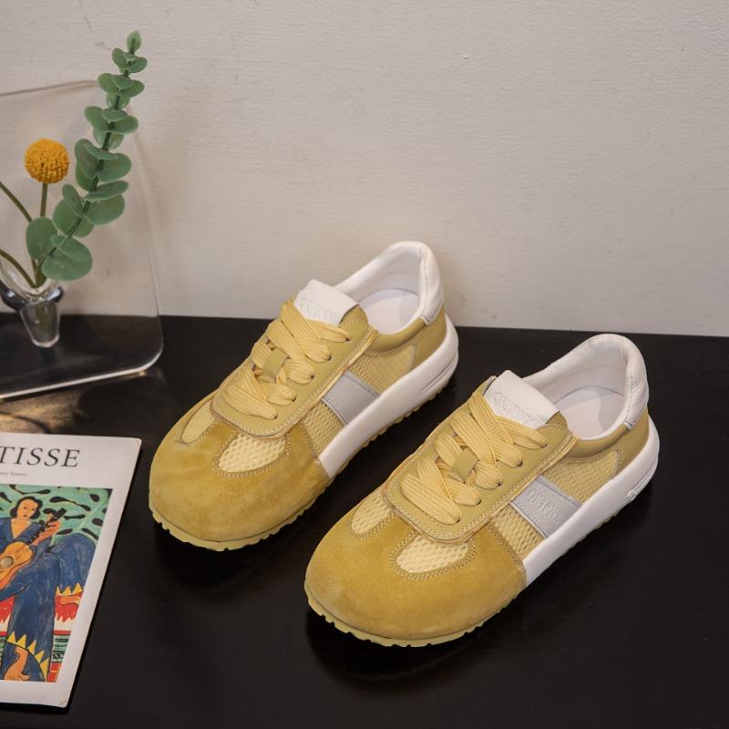 Summer thin women's shoes new mesh little white shoes versatile comfortable breathable thick-soled casual board shoes