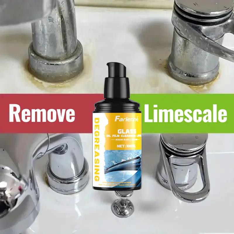 Bathtub Glass Refinishing Paste - Effective Product for Hard Water Spots On Shower Doors, Tiles, and Stainless Steel - Suitable