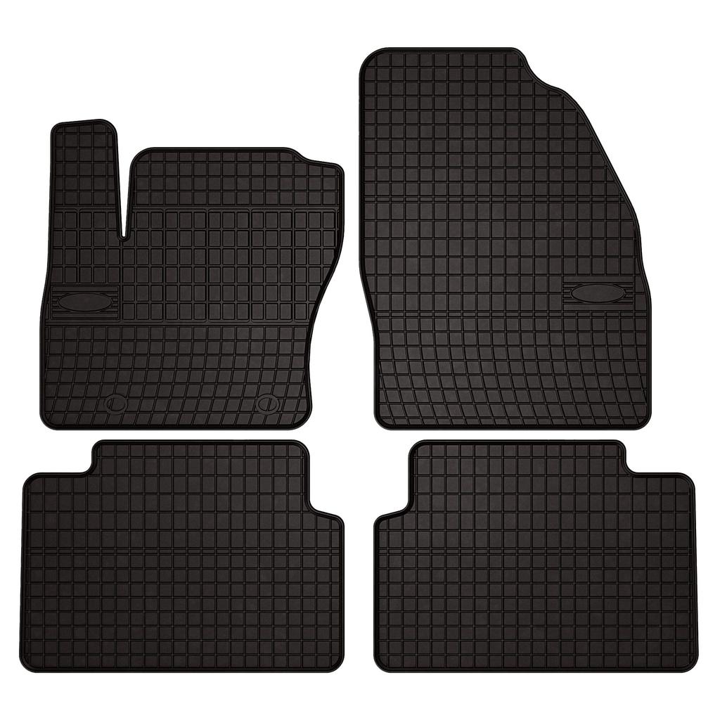 Dywaniki samochodowe gumowe do: Ford Kuga MK1 SUV (2008-2011) - czarne, dopasowane