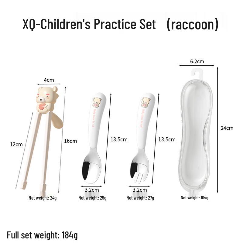 Children's Learning Chopsticks Spoon Fork Set