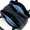 K Mark Tag 2way Handbag Dark Stitch 10901 [Kitamura] Y-1313 Women's Blue/White [Navy]