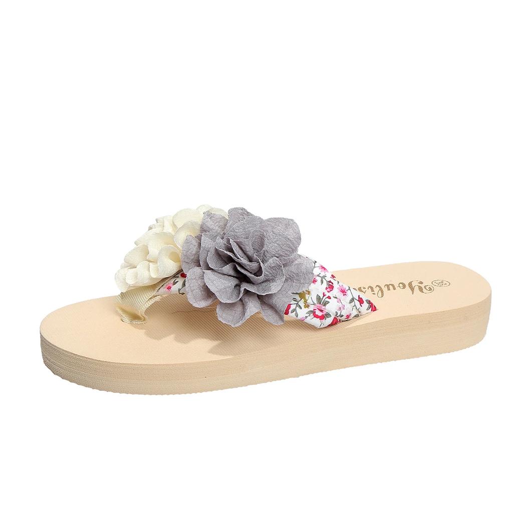 2025 Fashion Women Flip Flops Summer Beach Platform Slippers Casual Outside Wedges Sandals Summer Women Shoes