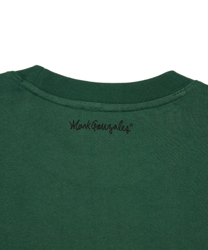 Mark Gonzales Childhood Graphic T-Shirt - D/Green