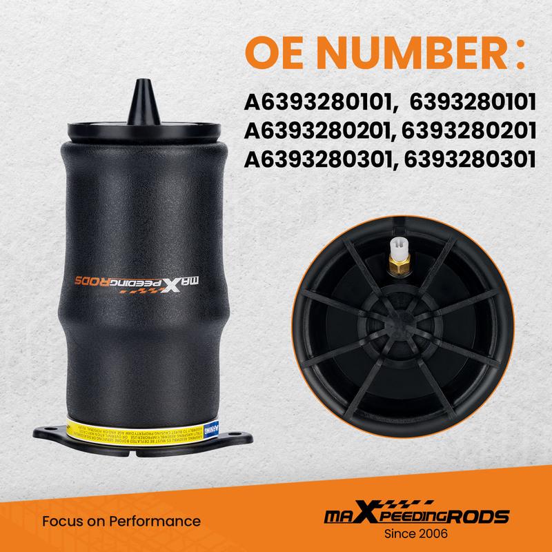 Rear Air Suspension Spring Bag for Mercedes-Benz Viano Vito Bus Vito/Mixto Box W639 6393280101 6393280201 6393280301