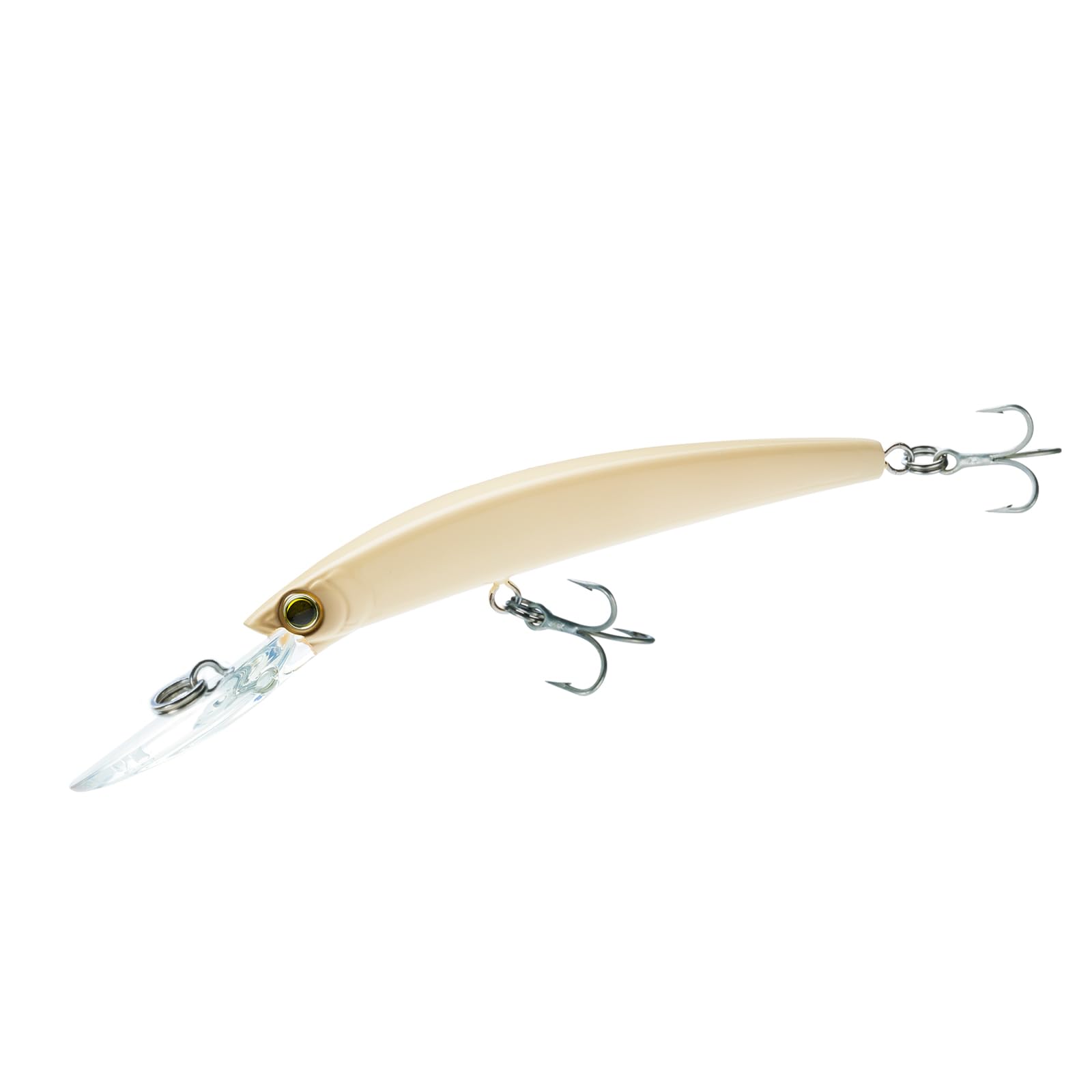 YO-ZURI Lure Crystal Minnow Deep Diver (F) 90mm Color: Bone 90mm