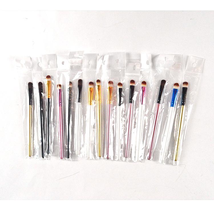 Minaqi Eyeshadow Brush: Wooden Handle, Individually Wrapped, Available In Three Colors.