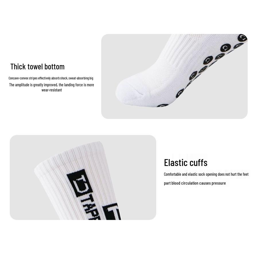 Non-Slip Dotting Football Socks with Thick Terry Bottom - TEMU Shein Exclusive TC Style