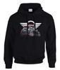 Sudadera con Capucha y Logo de Coche Mini Cooper Negra -31117 -SW