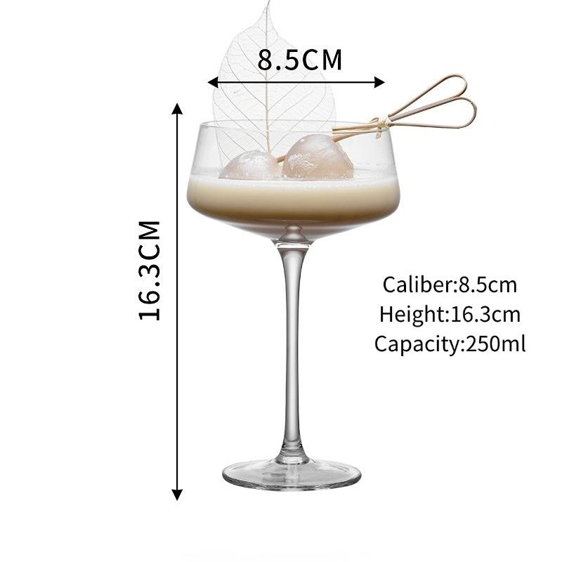 

Elegant Cocktail Glass Pitcher Set Clear Glass Cocktailware Premium Margarita Glass Cups Sleek Glass Drinkware Sets Party Tools 250ml
