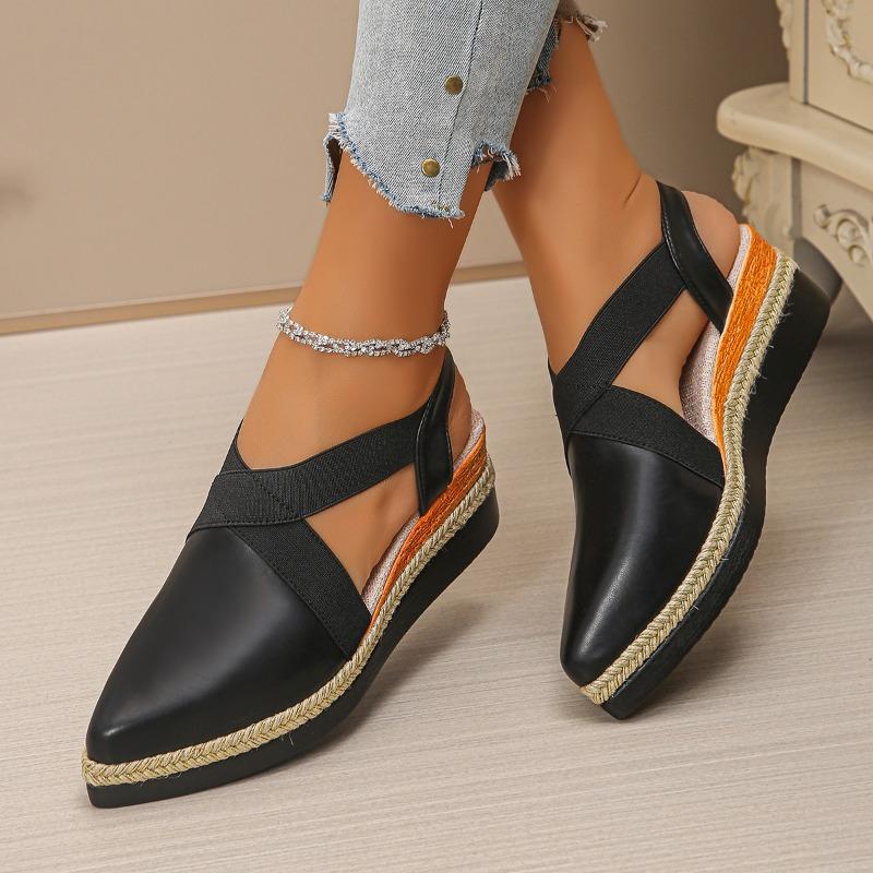 Wildleder Einfarbig Damen Schuhe Frühling 2025 Lässig Spitz Zehenbereich Neu Dicke Sohle Einzelner Schuh Bequem Leichtgewicht Weiche Sohle Schuhe