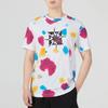 Nike Tie-Dye Geometric Pattern Casual Round Neck Short Sleeve T-Shirt Men Tops White DQ1068-100
