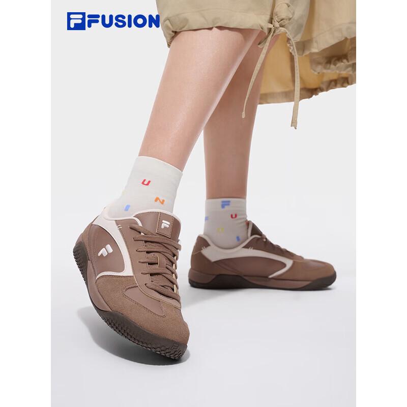

FILA FUSION Women s Winged German Trainer T-Toe Board Shoes 35.5