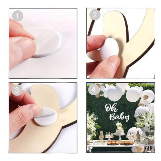 1 Sada Oh Baby Nápis Dřevěné Písmeno Domov Obývací Pokoj Ložnice Nástěnná Dekorace Baby Shower Neutrální Odhalení Pohlaví Narozeninová Oslava Pozadí Dekor