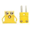 K Type Male Female Mini Connectors Plug Thermocouple Temperature Sensors Drop Shipping