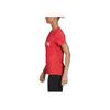 Adidas Design 2 Move Logo Graphic Fashion Simple Round Neck Short Sleeve T-Shirt Women T-Shirts Fluorescent-Red FL9224