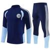Ajax Football Training Suit Half Zip Long Sleeve Tracksuit Adult Kids Winter