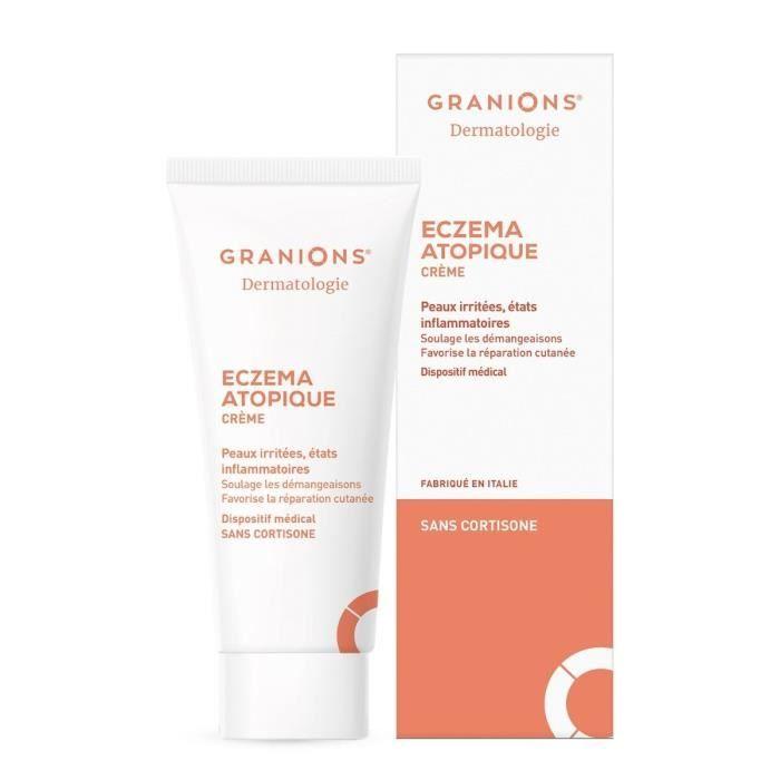 Crème Apaisante pour l'Eczema Atopique - GRANIONS - Centella Asiatica - Anti Démangeaisons - 30 mL