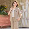 Women's Plus Size Casual Summer T-shirt & Shorts Set