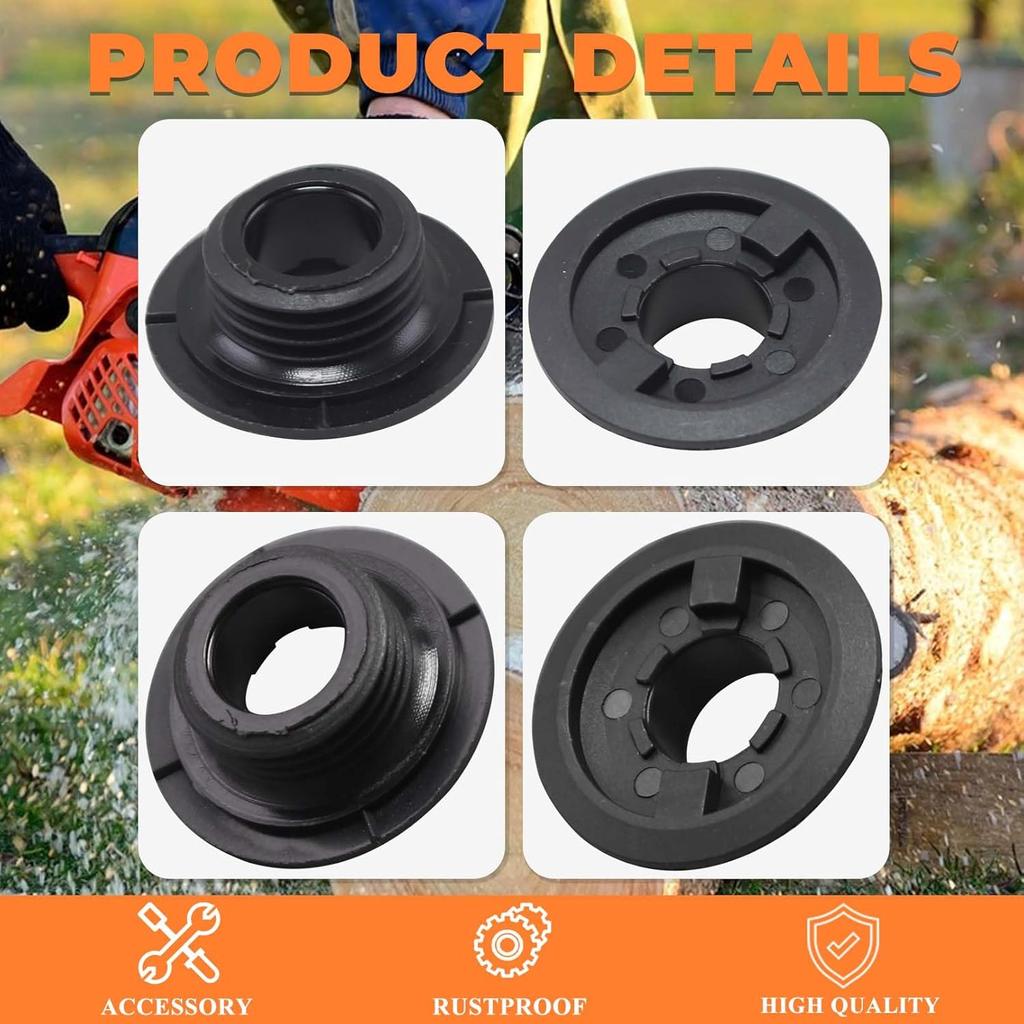 455 Worm Gear Oiler Oil Line Hose Kit for Husqvarna 455 Rancher II 460 Rancher 461 Jonsered CS2255 RedMax GZ550 Chainsaw Oil Pump Pinion Drive Gear