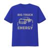 Big Truck Energy Lifted Trucks  T Shirt Vintage Washed Stretched Unisex Casual Slightly Top For Everyday Wear Versatile