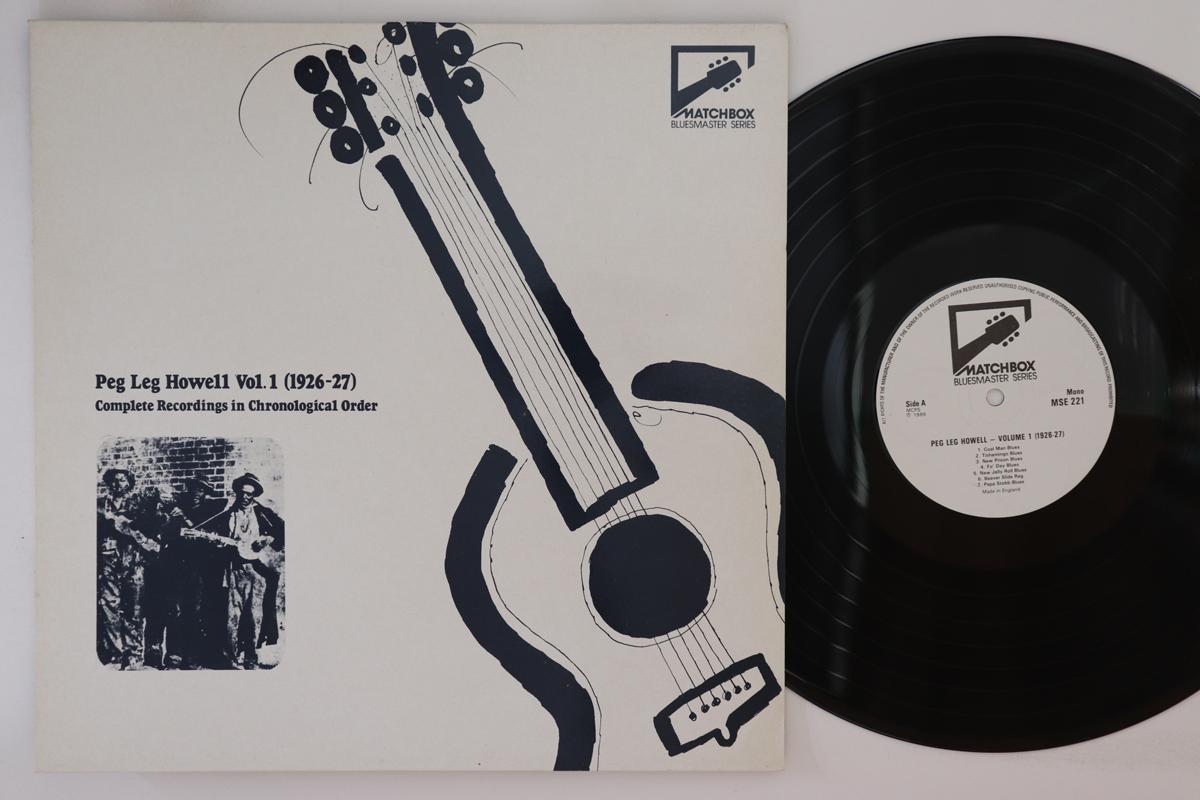 

LP Record PEG LEG HOWELL - Vol. 1 (1926-27) MSE221 MATCHBOX 1986 UK Blues Used