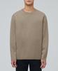 Minimal Crew Neck Knit [Beige]