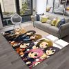 Kawaii Girls K-ON Cartoon Cute Lolita Carpet Rug for Home Living Room Bedroom Sofa Doormat Decor,kid Area Rug Non-slip Floor Mat