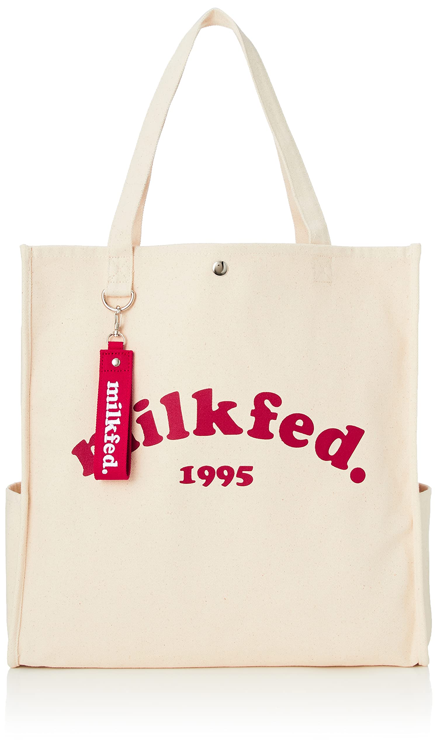 

PIPING SQUARE TOTE COOPER LOGO 103212053011 Red [Milkfed] Women s