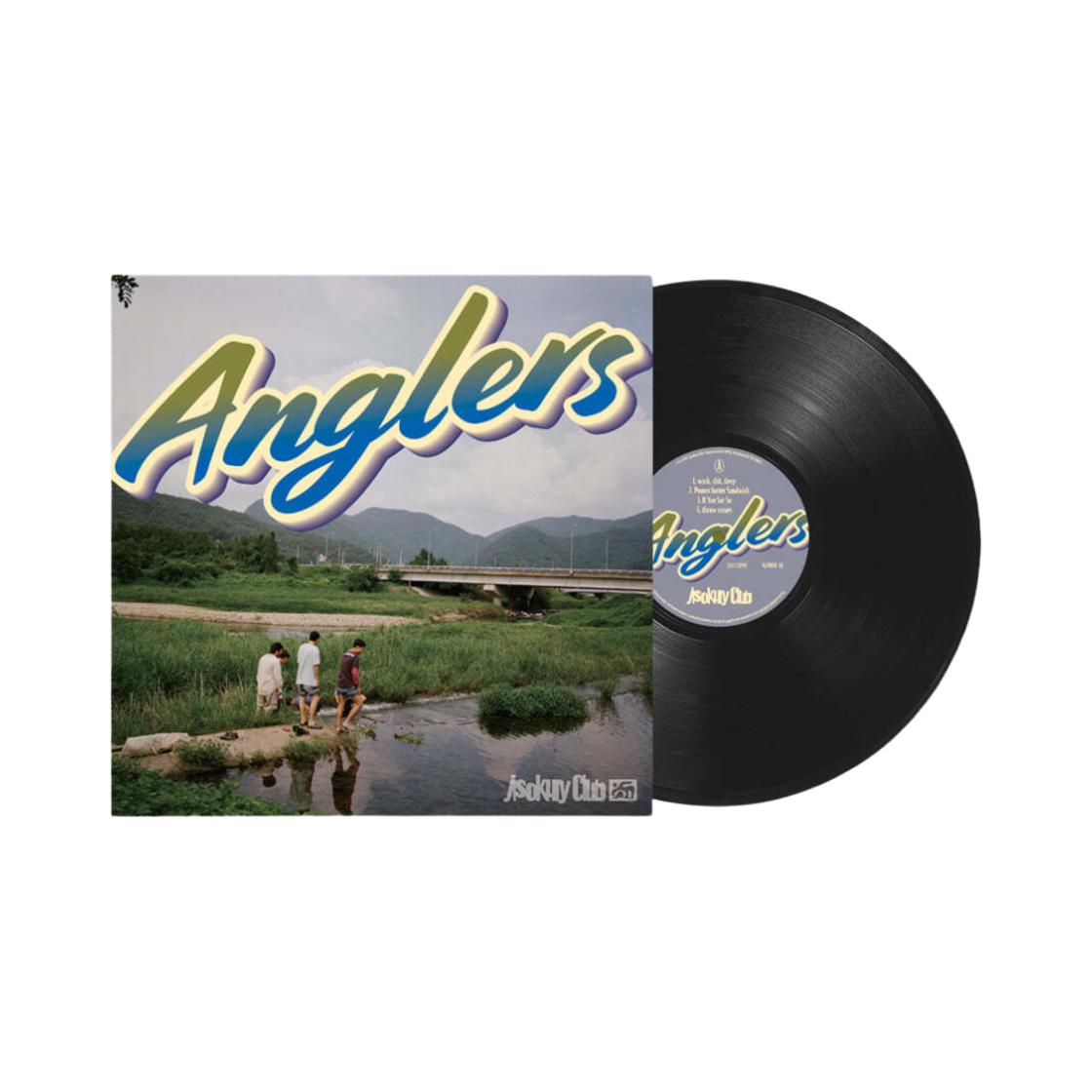 JisokuryClub Compilation Album Anglers LP Black ONE SIZE