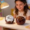 Chocolate Cream Daifuku Squeeze Toy Stress Relief Chocolate Bread Sensory Toy Slow Rising Simulation Dessert Fidget Toy Stress Ball