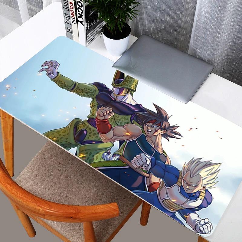 DBZ Dragon Ball Cell Mouse Pad Professional Esports Gamers Speed Pc Gaming Rubber Keyboard Notbook Desk Mat Mousepad X