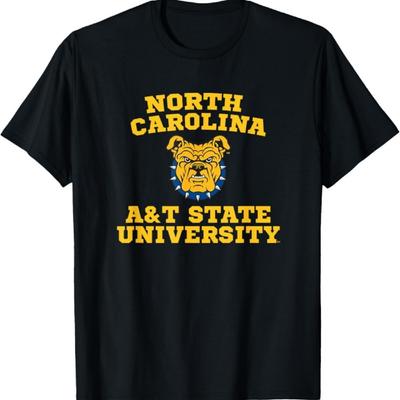 Tričko s logem kruhu Aggies Státní univerzity Severní Karolíny A&T