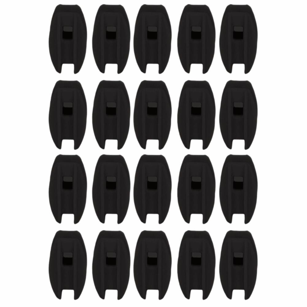 20PCS ABS Material Square Tube Post Insulator Compact Plastic Donut Insulator