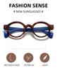 Retro Round Spring Hinge Blue Light Blocking Reading Glasses Woman Mens Classic Presbyopia Reader Glasses Diopter +1.0 To +4.0