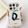 For Infinix GT 20 Pro X6871 Lucky Initial Letter Phone Case For Infinix GT20 Pro 5G Soft Silicone Shockproof Cases
